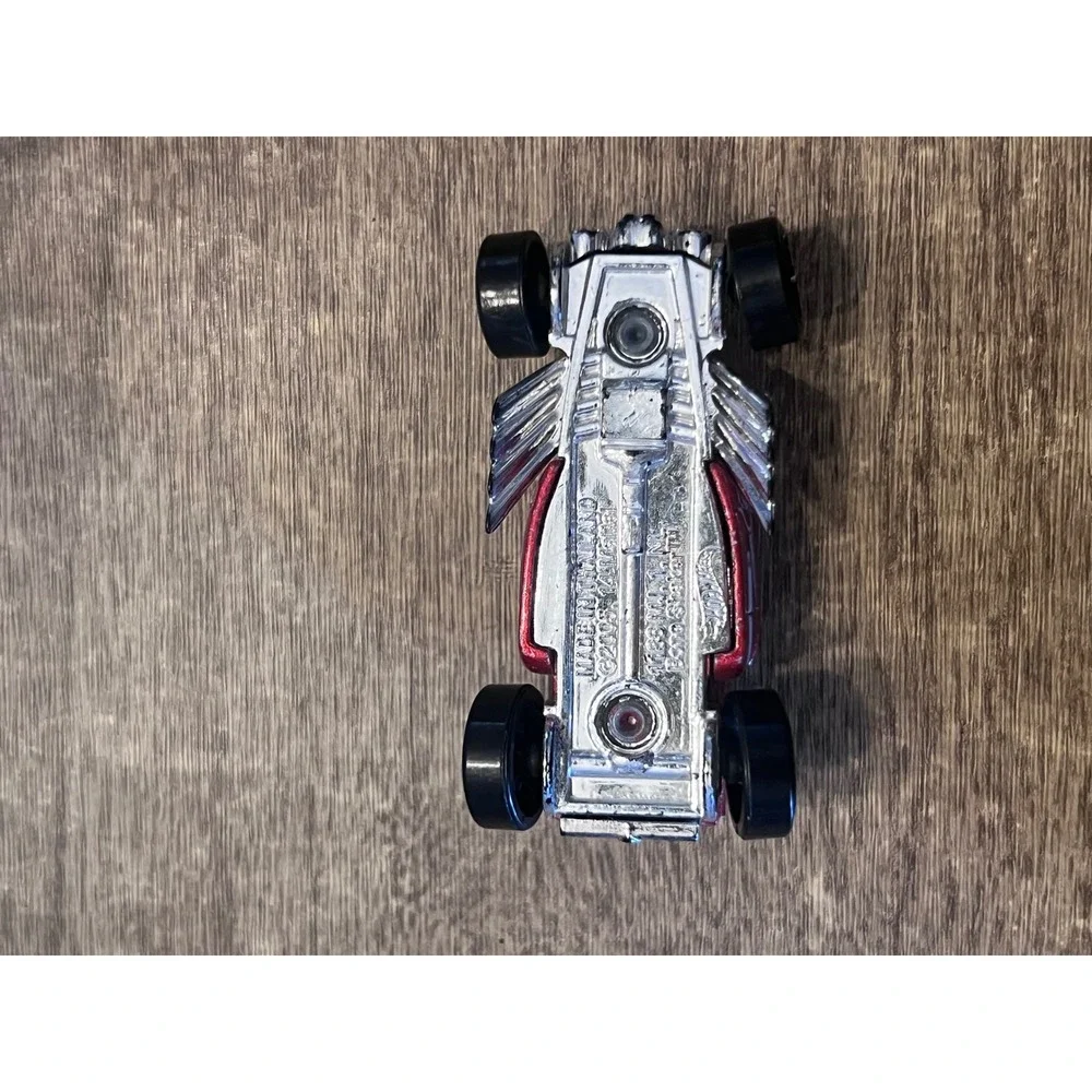 Hot Wheels Bone Shaker Open Top Metallic Red Skulls‎ Hot Rod Loose Die Cast EUC